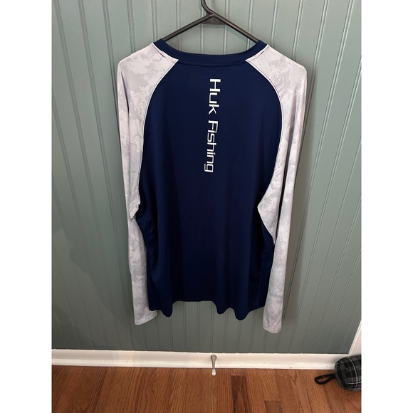 HUK Performance Fishing Long Sleeve Shirt XL Mens Lot Of 4 Camo - Picture 7 of 16